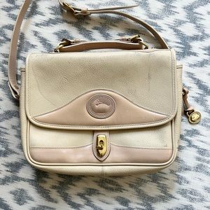 Vintage Dooney & Burke Leather Satchel Bag